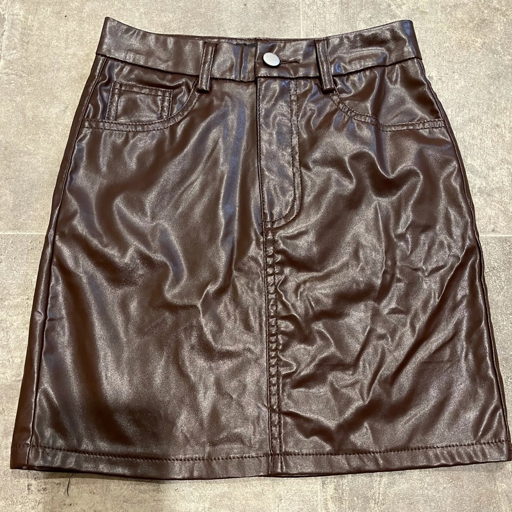 New Leather Skirt